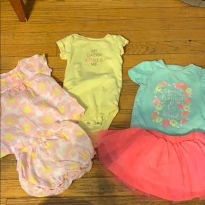 2 - 18 month girls outfits